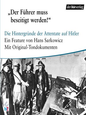 cover image of Der Führer muß beseitigt werden